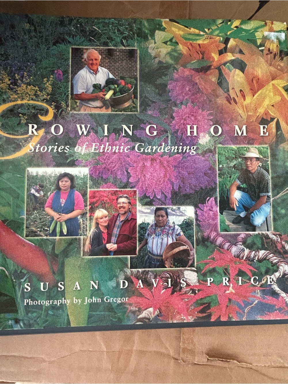 Stories of Ethnic Gardening - Green Hardcover Book by Susan Davis Price